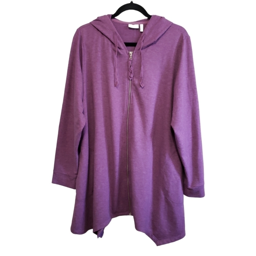 Logo Sweater, Color Purple, Size 1X